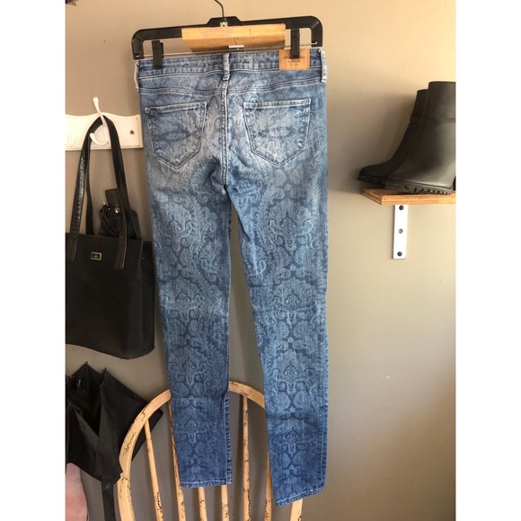 Abercrombie & Fitch Paisley Print Jeans - Picture 3 of 6